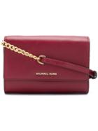 Michael Michael Kors Daniela Small Crossbody Bag - Red