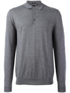Boss Hugo Boss 't-bertone' Polo Shirt, Men's, Size: Xl, Grey, Virgin Wool