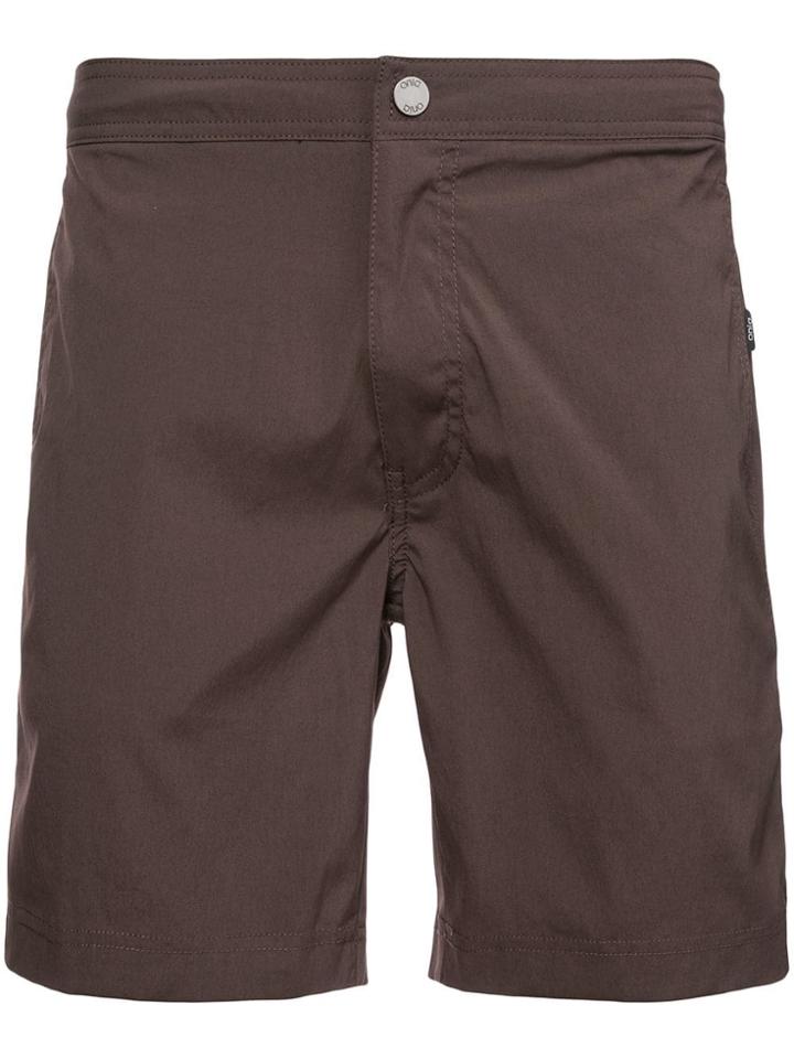 Onia Calder 7.5 Swim Shorts - Brown