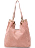 L'autre Chose Shopper Tote Bag - Pink & Purple