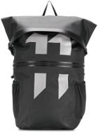 11 By Boris Bidjan Saberi Logo Print Backpack - Black
