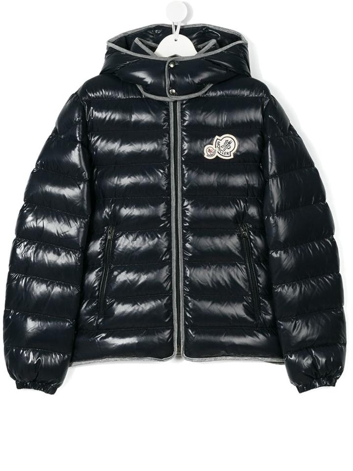 Moncler Kids Teen Padded Jacket - Blue