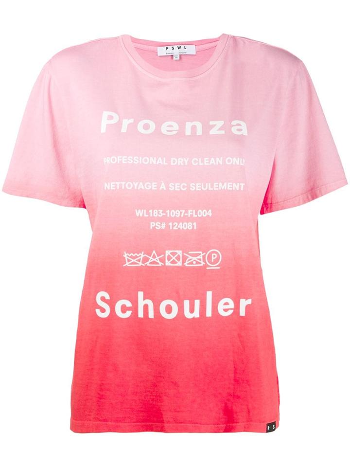 Proenza Schouler Tie-dye T-shirt - Pink