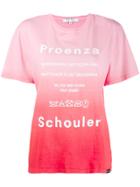 Proenza Schouler Tie-dye T-shirt - Pink