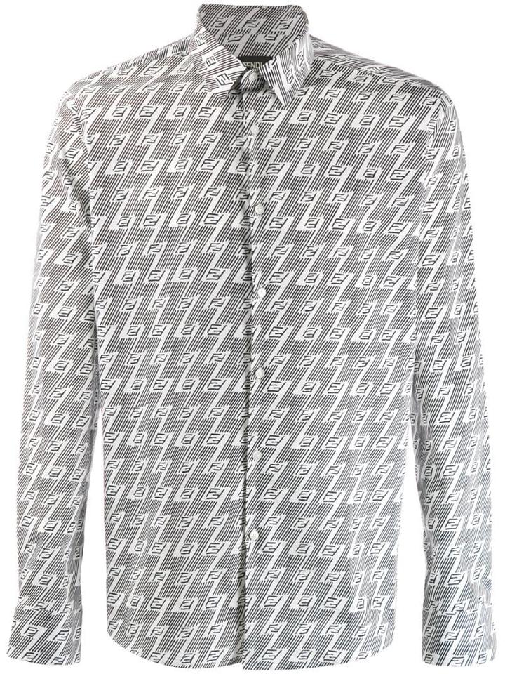 Fendi Fendi - Man - Shirt Ff - White