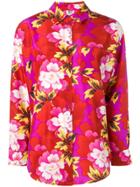 Kenzo Floral Blouse - Red