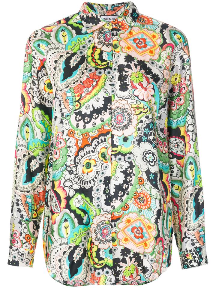 Paul & Joe Paisley Print Shirt - Multicolour
