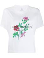 Levi's Flower Print Cropped T-shirt - White
