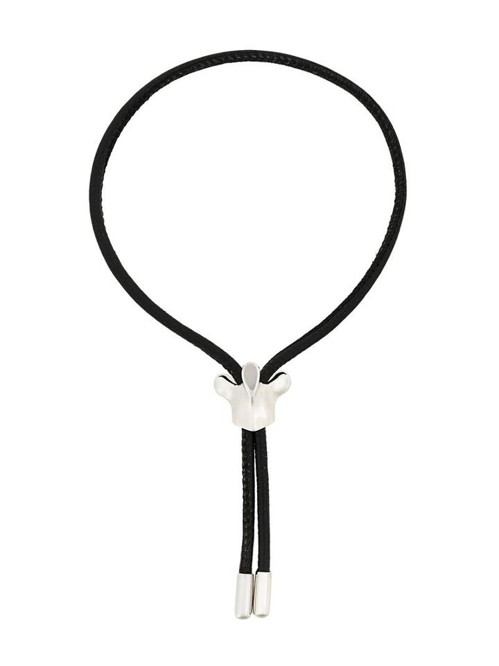 Shaun Leane 18kt White Gold 'serpent's Trace' Bracelet, Adult Unisex, Black
