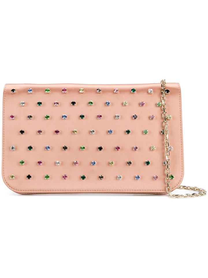 Red Valentino Crystal Embellsihed Bag - Nude & Neutrals