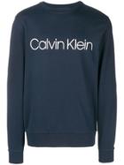 Ck Calvin Klein Classic Logo Sweatshirt - Blue