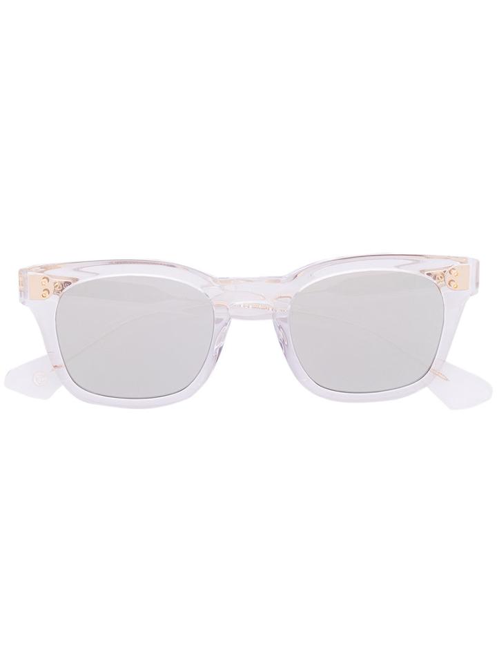 Wayfarer Frame Sunglasses - Unisex - Acetate - 49, White, Acetate, Dita Eyewear
