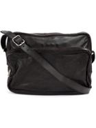 Numero 10 Textured Satchel Bag - Black