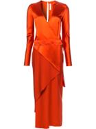 Dion Lee Asymmetric Flared Midi Dress