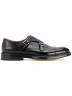 Doucal's Classic Monk Shoes - Black