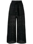 Zimmermann Drawstring Waist Trousers - Black