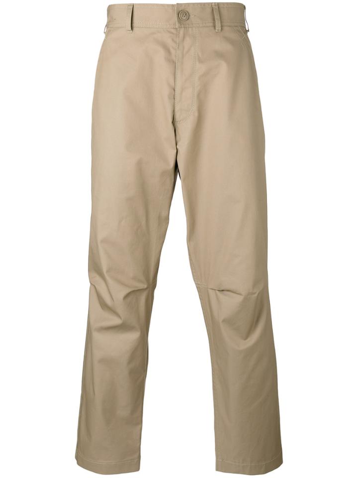 Comme Des Garçons Shirt Loose-fit Trousers - Nude & Neutrals