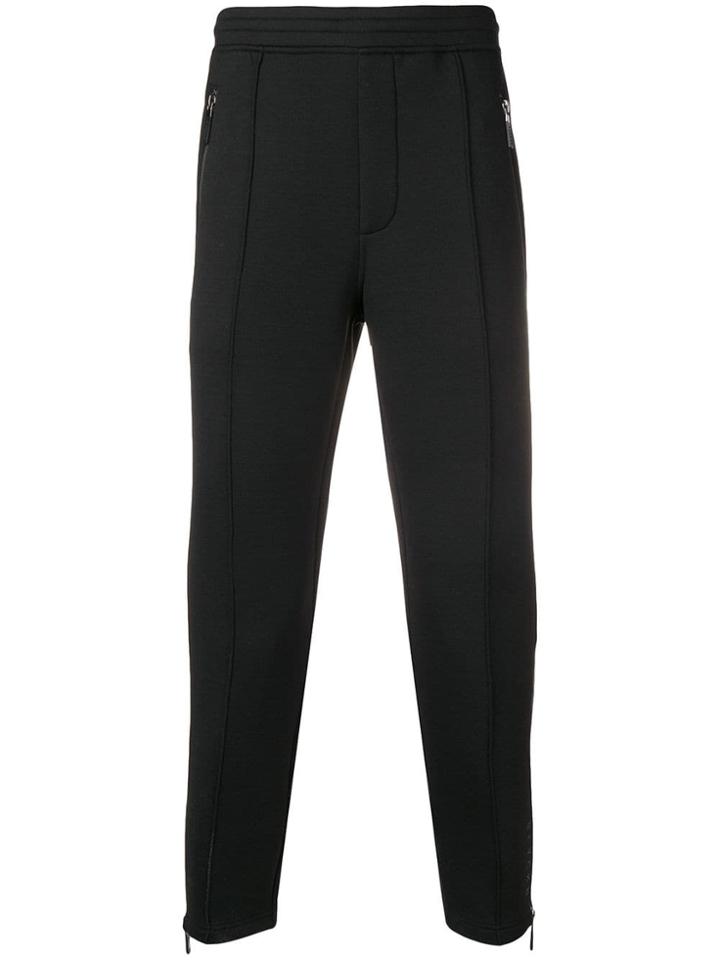 Blackbarrett Cropped Tapered Track Trousers - 524 Nero