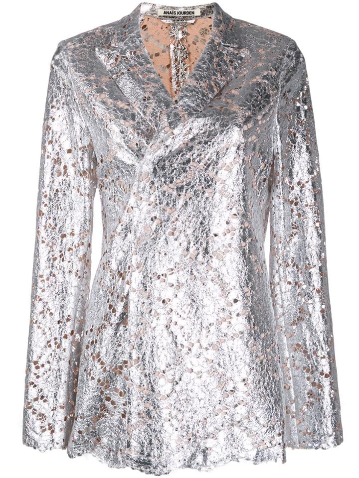 Jourden Metallic-effect Blazer