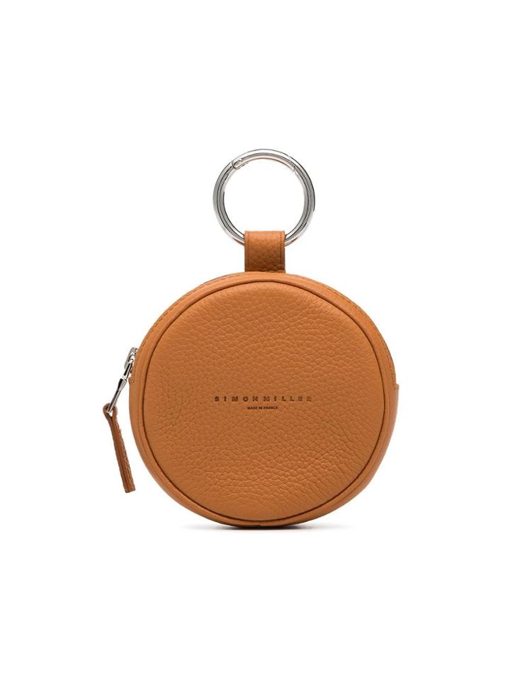 Simon Miller Miller Circle Pop Plthr Cltch - Brown