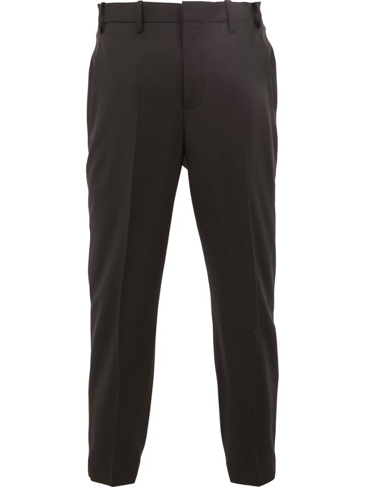 Neil Barrett Tailored Cropped Trousers - Black