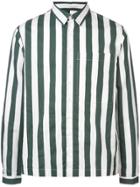 Sunnei Striped Button Shirt - White