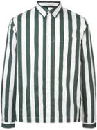 Sunnei Striped Button Shirt - White