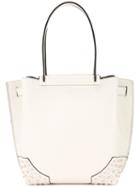 Tod's Wave Tote, Women's, White, Calf Leather