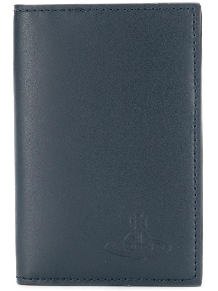 Vivienne Westwood Classic Foldover Wallet - Blue