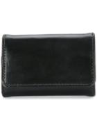 Whitehouse Cox Buttoned Coin Pouch - Black