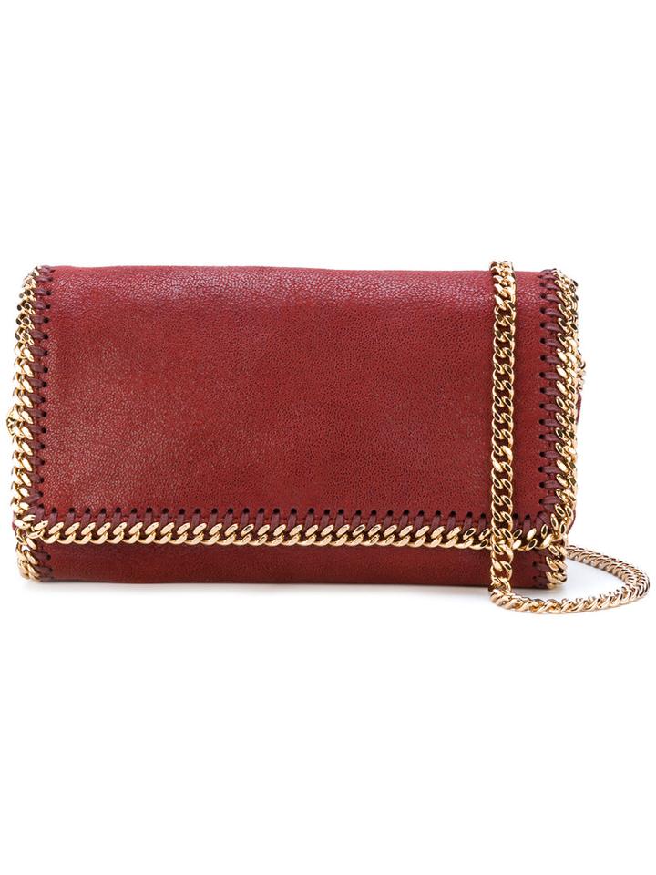 Stella Mccartney - Falabella Crossbody Bag - Women - Artificial Leather/metal - One Size, Red, Artificial Leather/metal
