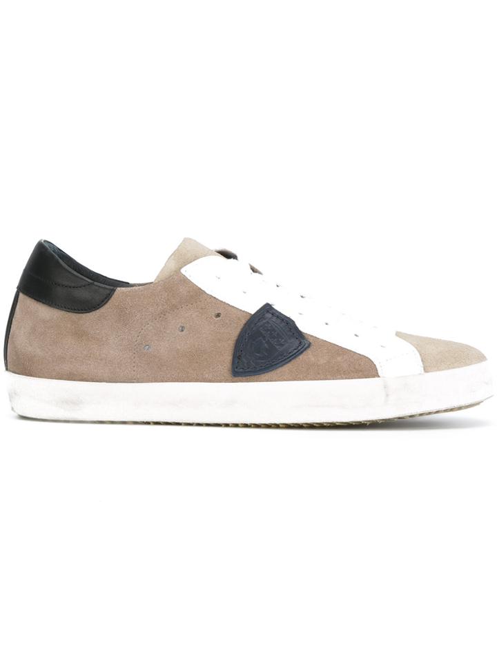 Philippe Model Side Logo Trainers - Nude & Neutrals