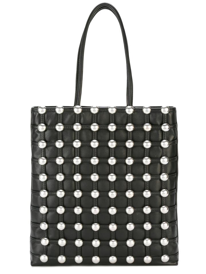 Alexander Wang Dome Stud Shopper Tote, Women's, Black, Leather