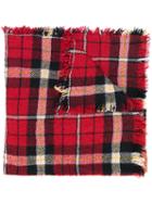 Isabel Marant Étoile - Loria Woven Scarf - Women - Silk/wool - One Size, Red, Silk/wool