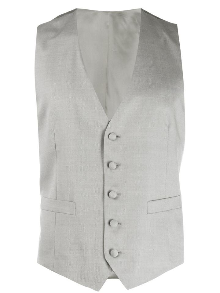 Dell'oglio Classic Waistcoat - Grey