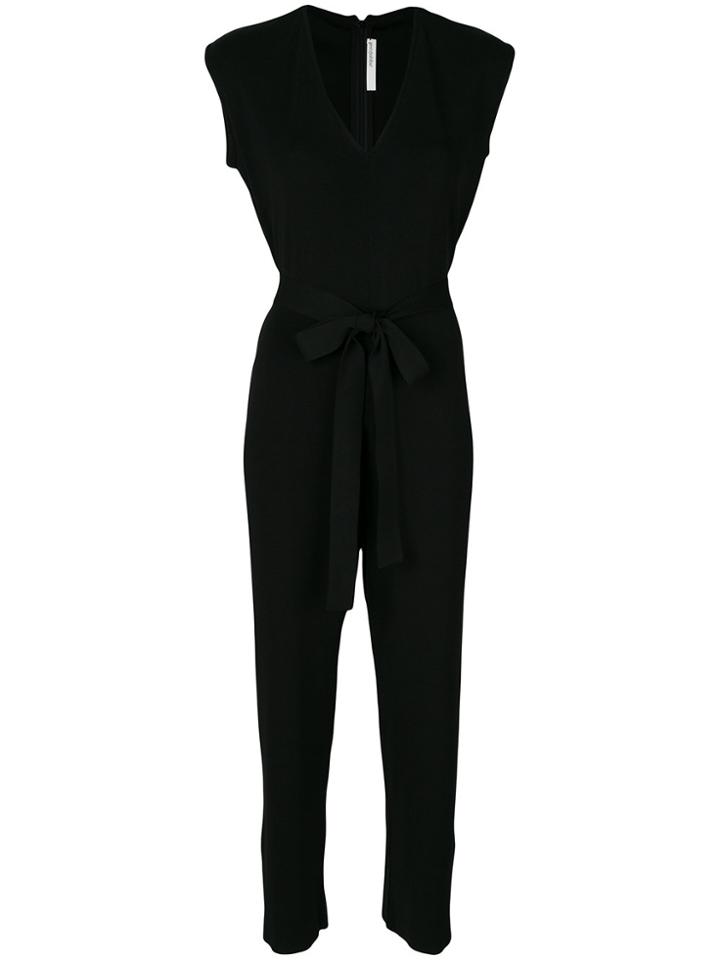 Gentry Portofino V-neck Jumpsuit - Black