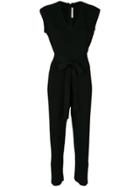 Gentry Portofino V-neck Jumpsuit - Black