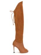 Andrea Bogosian Panelled Knee Lenght Boots - Brown