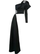 Moschino Embellished One Shoulder Top