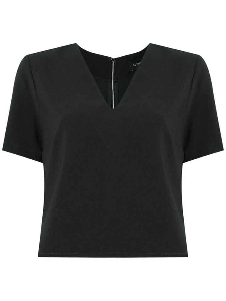 Olympiah - Top Cropped - Women - Polyester/spandex/elastane - 40, Black, Polyester/spandex/elastane