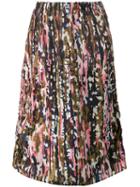 Marni - Haze Print Midi Skirt - Women - Silk - 46, Women's, Silk