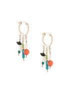 Petite Grand Arcadia Vine Earrings - Multicolour