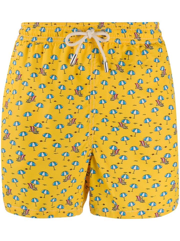 Mc2 Saint Barth Summer Holidays Swim Shorts - Yellow