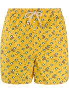 Mc2 Saint Barth Summer Holidays Swim Shorts - Yellow