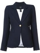 Smythe - Duchess Blazer - Women - Polyester/spandex/elastane/wool - 6, Blue, Polyester/spandex/elastane/wool