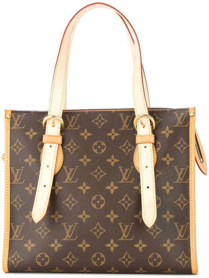 Louis Vuitton Vintage Popincourt Haut Tote Bag - Brown