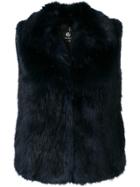 Ps By Paul Smith Synthetic Fur Gilet - Blue