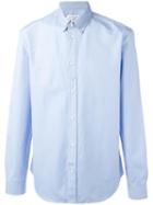 Maison Margiela 'oxford' Shirt, Men's, Size: 43, Blue, Cotton