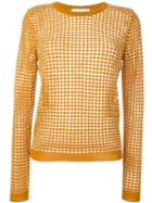 Christian Wijnants Keli Jumper, Women's, Size: M, Yellow/orange, Polyamide/viscose