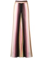M Missoni Striped Trousers - Pink